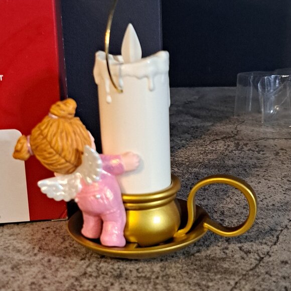 Hallmark Keepsake Angelic Candlelight Christmas Tree Ornament 2020 - Picture 5 of 12